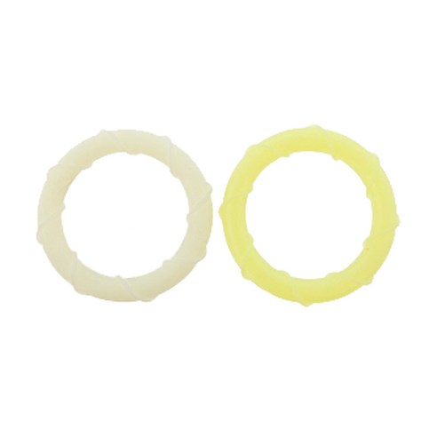 몬데링 이쁘링 다리 마사지 링 M Soft + Hard 세트, 1세트, YELLOW