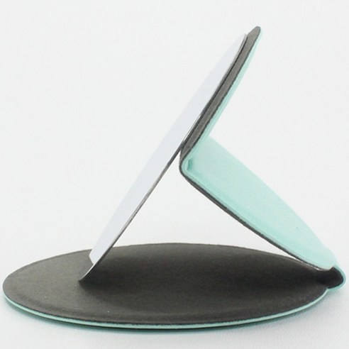 디지티 휴대용 원형 테이블 거울 7.3 x 7.6 cm, 민트