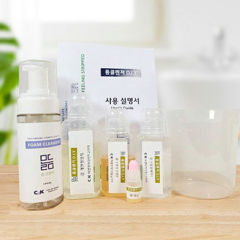 수제 폼 클렌저 DIY 키트, 150ml, 1세트 클렌징폼 수제 폼 클렌저 DIY 키트, 150ml, 1세트 클렌징폼