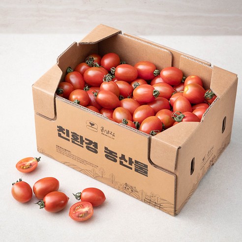 흙살림 친환경 인증 대추방울토마토, 3.5kg, 1팩