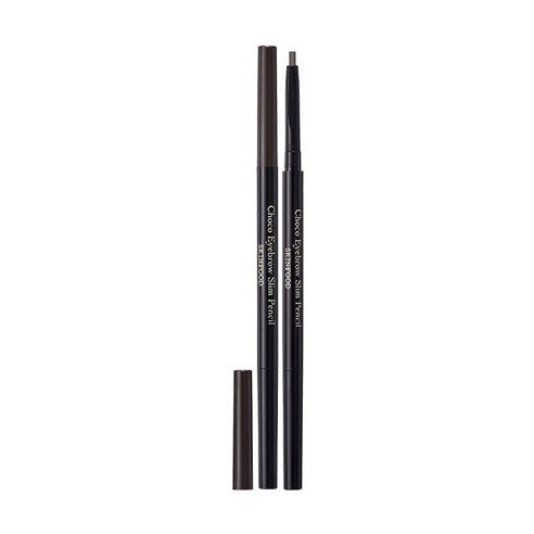 스킨푸드 초코 아이브로우 슬림 펜슬 0.13g, 1호 다크브라운, 1개