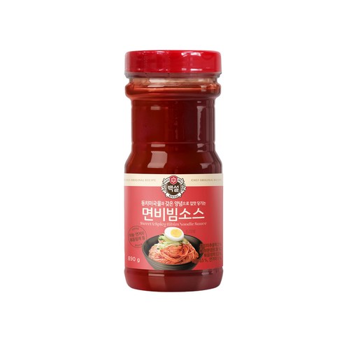 백설 면비빔소스, 1개, 890g