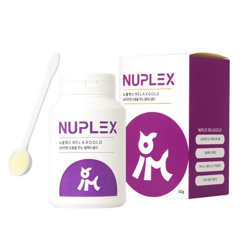 아이앤지메딕스 반려동물 뉴플렉스 영양제, 스트레스완화/안정/집중력관리, 50g, 1개