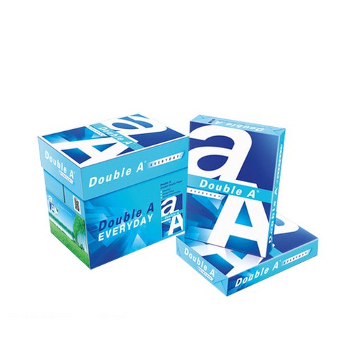 더블에이 백색 복사용지 75g 500매 x 4p, A4, 2000개