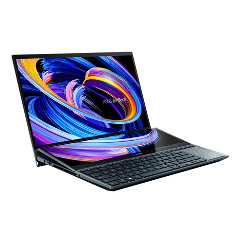 에이수스 2021 ZenBook Pro Duo 15.6, 셀레스티얼 블루, 코어i9 10세대, 1024GB, 32GB, WIN10 Home, UX582LR-H2016T