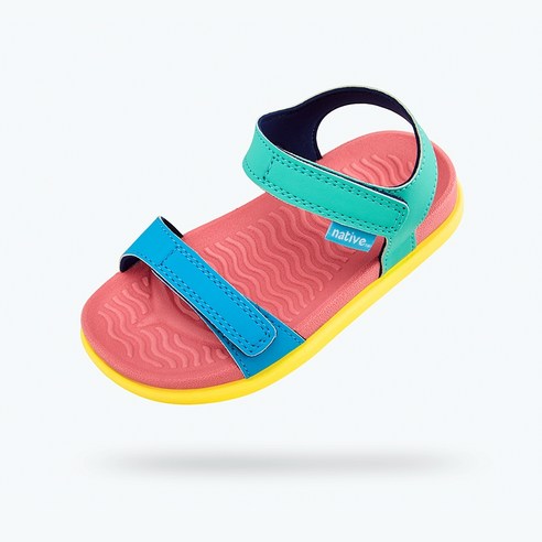 네이티브 아동용 찰리 블록 키즈 아쿠슈즈: 아이들의 활기찬 여름 모험을 위한 편안함과 안전성