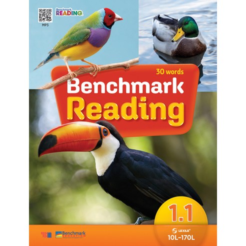 Benchmark Reading 1.1 교재 + 워크북 + QR MP3 음원, YBM