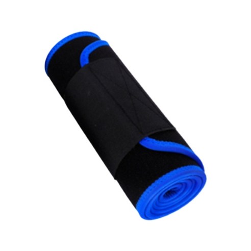 비제스코 요가 필라테스 땀 허리 고정 복대 블루 XL VIGE-SP-1, 1개