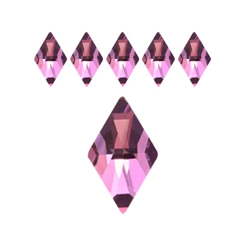 스와로브스키 네일스톤 10mm 2709 6p, Amethyst, 1개