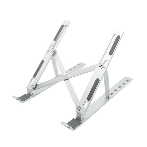 엘디 엘마운트 휴대용 노트북 거치대 스탠드 접이식 받침대 APL-NT01, 실버