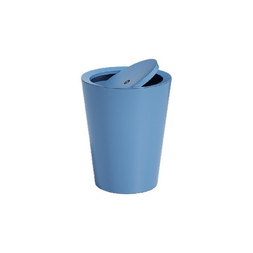 벨리안 회전뚜껑 휴지통, 블루, 1개