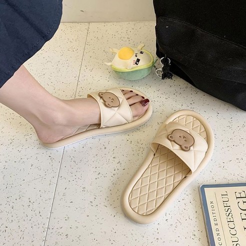 뮤베아 여성용 곰돌이 러블리 슬리퍼 WS246