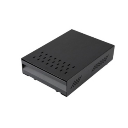 스데스 스테인레스 스틸 서랍 넉박스 9 x 35 x 25 cm, 블랙, 1개