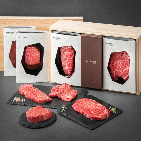 설로인 한우 플래티넘 세트 2100g (냉장), 1세트