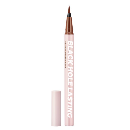 블레스문 블랙홀 라스팅 워터프루프 아이라이너 0.6g, Brown, 1개