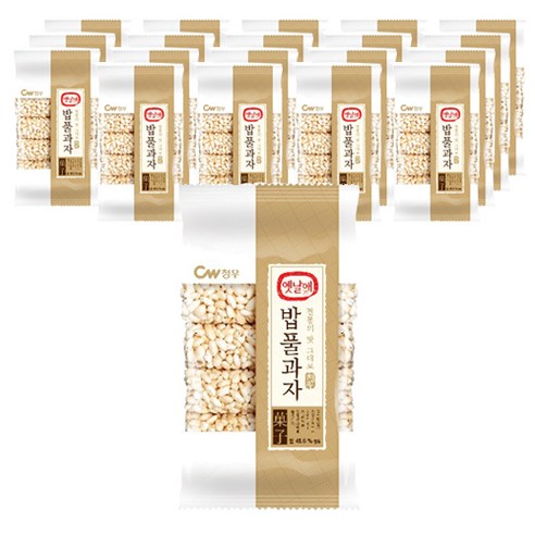 청우식품 밥풀과자 20p, 90g, 20개