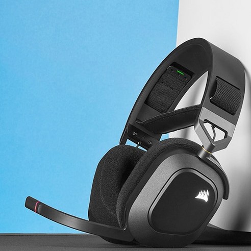 커세어 HS80: 게임 몰입도를 200% 끌어올리는 무선 게이밍 헤드셋