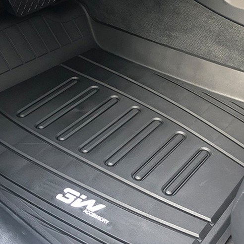 3W 라이너 FULL TPE 3D 카매트 5p 세트, BLACK, 아우디 뉴 A6 (2019.10~)