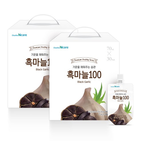 천호엔케어 흑마늘100 30p, 2100ml, 2개