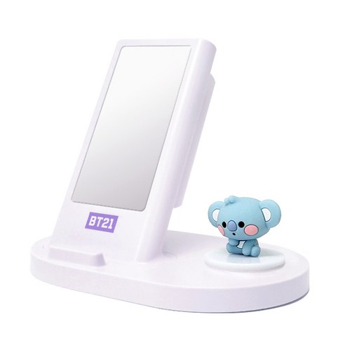 라인프렌즈 BT21 연필꽂이 스탠드 무선 충전기, KOYA, 1개