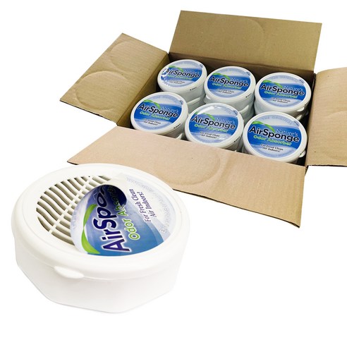 네이처스에어스펀지 스티커형 탈취제, 227g, 24개