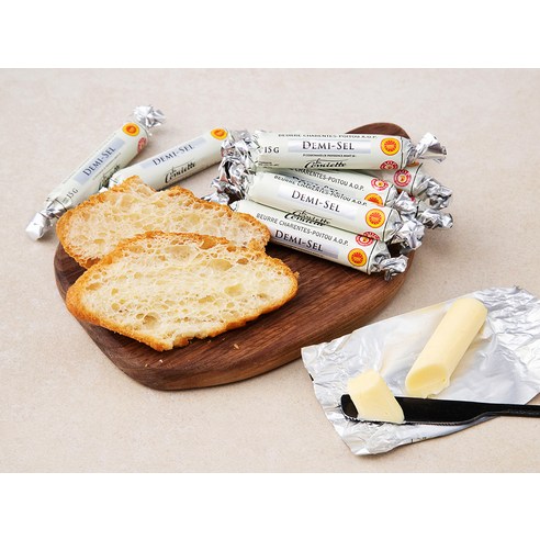 프랑스 샤랑트-푸아투 AOP 버터로 매일 아침 식탁을 풍요롭게!