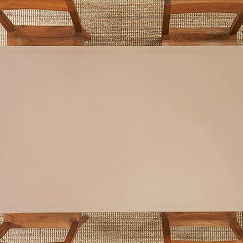 지베아 가죽 방수 캠핑 감성 예쁜 식탁보, 브라운 + 그레이, 160 x 90cm
