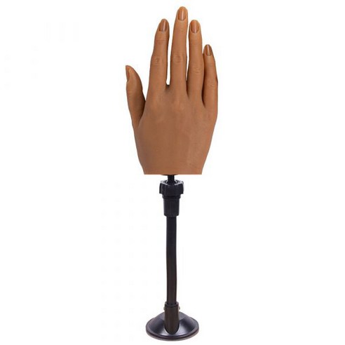 라볼페 구부리는 네일 연습 손 모델 마네킹 9 x 21 cm, 3 오른손