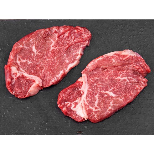 부드러운 육질과 풍부한 육즙의 고품질 한우 안심