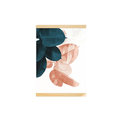 아트조이 DIY 행잉 명화그리기 족자형 30 x 40 cm, 그린 플랜트 1