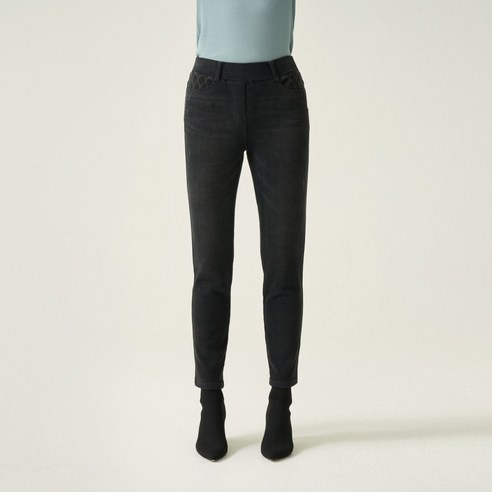 올리비아로렌 여성용 스티치 스키니 데님 팬츠 VVCMPXW9361 Best Top3