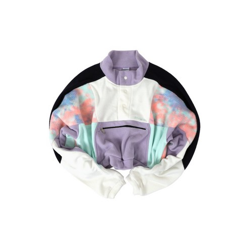 어나더에이 여성용 Tiedye Fleece Top