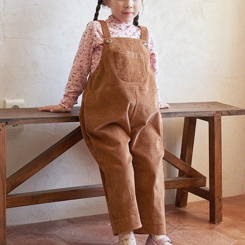 베베쥬 아동용 데일리 오버롤팬츠