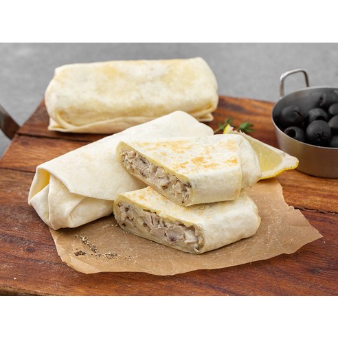 맛있고 편리한 식사 솔루션을 위한 테이트 그릴드머쉬룸 치킨랩샌드위치