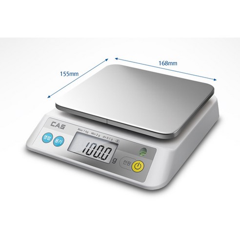 정밀성, 편리성, 내구성을 갖춘 카스 디지털 주방저울
