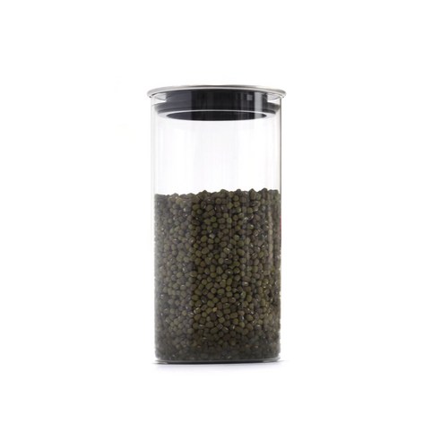 엔에이치비 스텐 유리 소분 밀폐용기 모던, 800ml, 1개