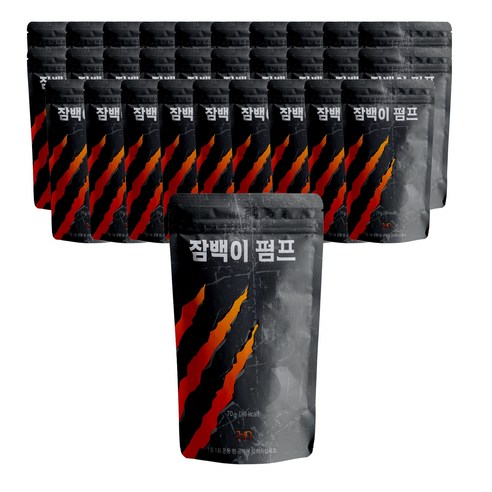 잠백이 펌프 에너지음료, 70ml
