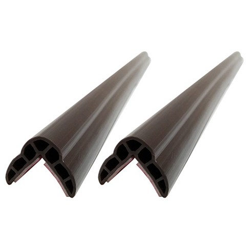 문인테크 연질 모서리보호대 25 x 1200 mm, 밤색, 2개, 1200mm