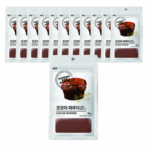 삼양사 코코아파우더, 80g, 12개