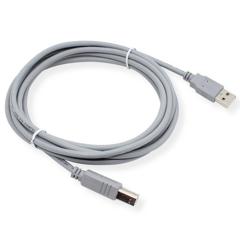 USB B타입 장치를 안정적이고 빠르게 연결하는 엠비에프 USB 2.0 B타입 연결 케이블
