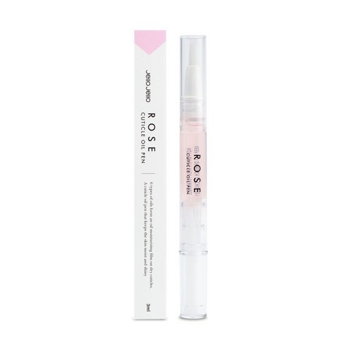 젤로젤로 로즈 큐티클 오일 에센스펜 네일 영양제, 1개, 3ml