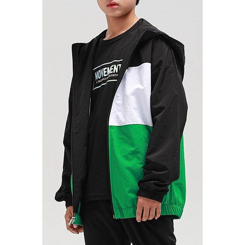 Junior 時尚 男孩 女孩 普通 服裝 上衣 兜帽 拉鍊 初中