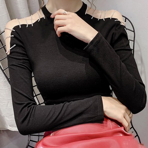 女裝 時尚 服裝 上衣 長袖 T卹 成年女性 成年女性 女裝 女裝