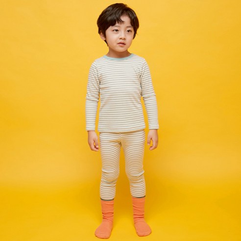 바오밥나무 아동용 라라 후라이스 스판 상하의 세트