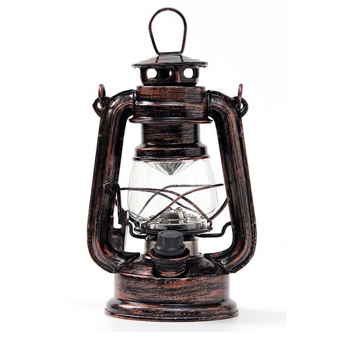 폴링무드 LED 캠핑램프 12 x 19 cm, 브론즈(램프), 웜(전구), 1개