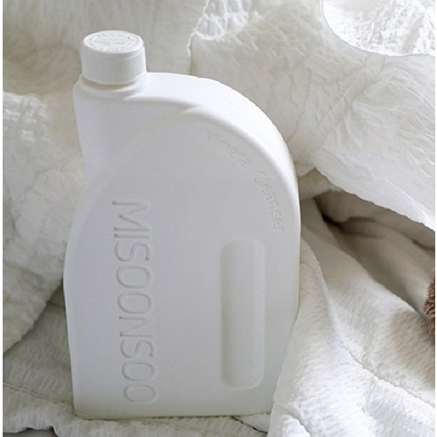 섬유 속 깊은 곳까지 깨끗하게, 미순수 세탁세제!