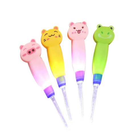 고나비 LED 캐릭터 유아귀이개 세트, 1개입, 4개