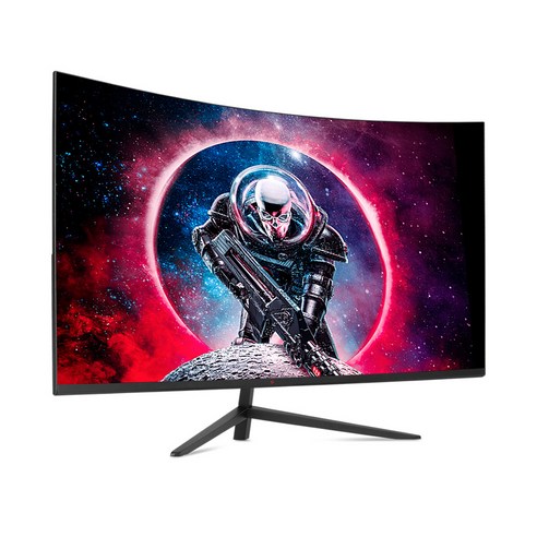 래안텍 68.6cm FHD 게이밍 커브드 모니터 화이트, PANTHEON CFB2740S(일반)