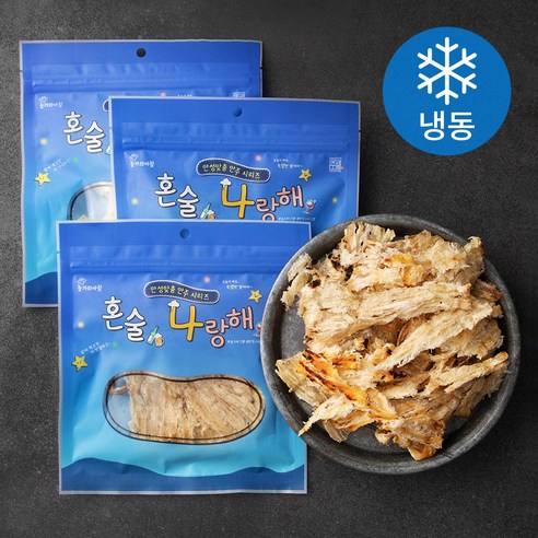 혼술나랑해 구운양태채 (냉동), 75g, 3봉