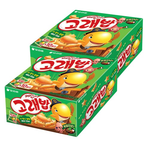 고래밥 미니 볶음양념맛 10p, 200g, 2개
